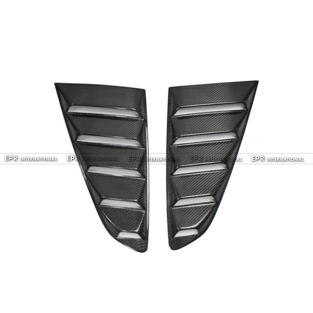 FORD MUSTANG 2015 Mustang GT350R Style Quarter Window Vents Louvers