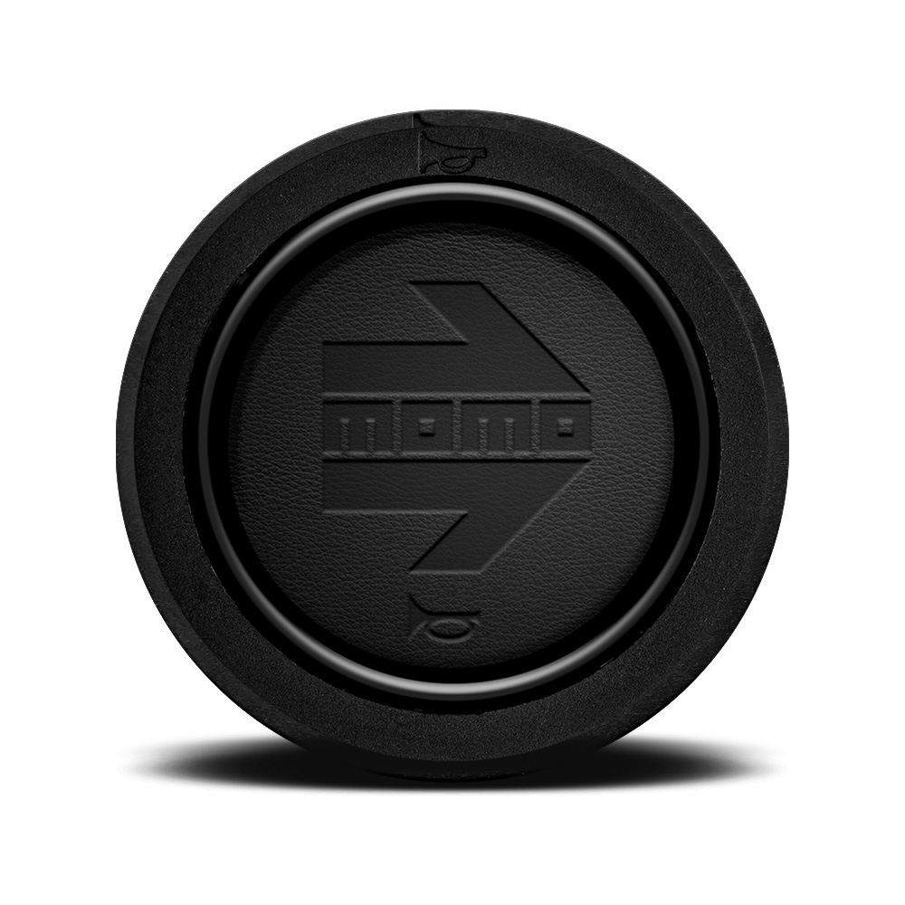Momo Black Leather Edition 59mm Steering Wheel Horn Button – HOARW01LEABKR