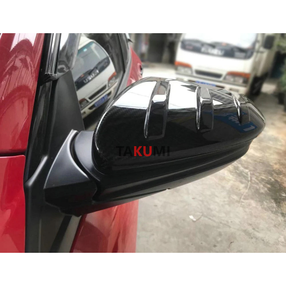 TAKUMI FITS Civic FK7 FC1 FK8 Type R MUG Type Side mirror cover (Dry carbon stick on type) Dry Carbon