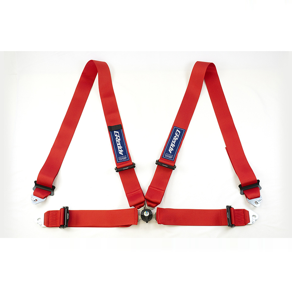 GREDDY X TRS RACING HARNESS 3INC 4PT LH RED