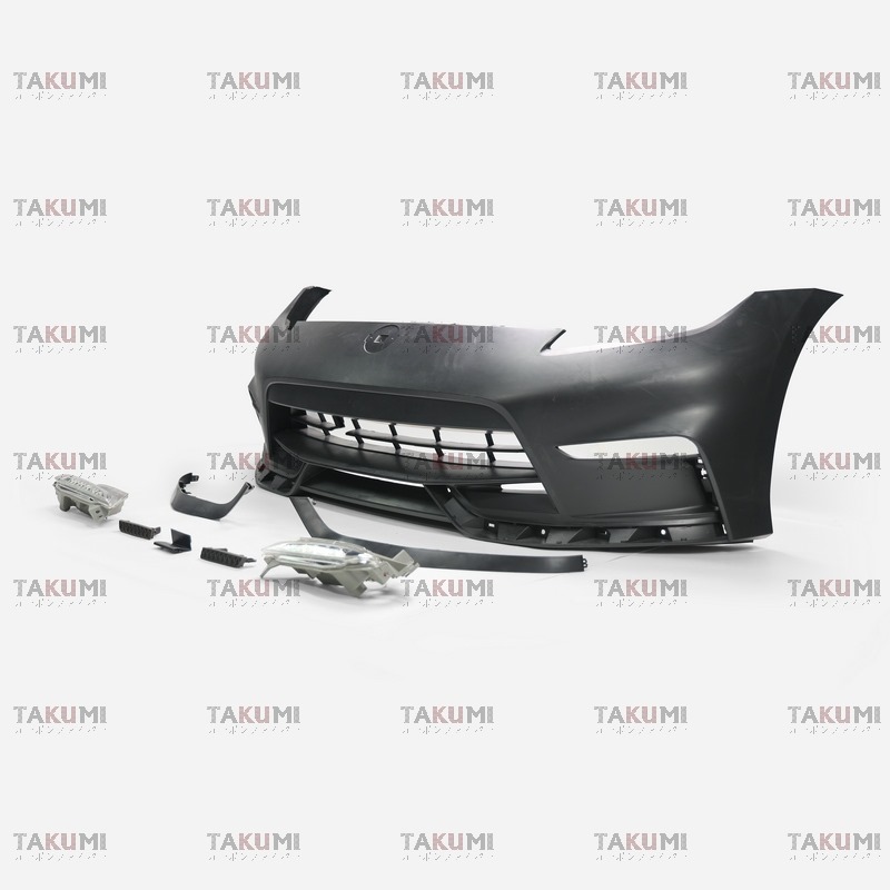Takumi FITS Nissan 370Z Z34 Fairlady Nismo Design Polypropylene(PP) Plastic Front Bumper