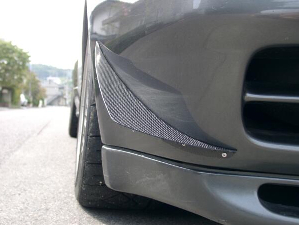 TAKUMI NISSAN R32 GTR JDM CARBON FIBRE Front Bumper Canard