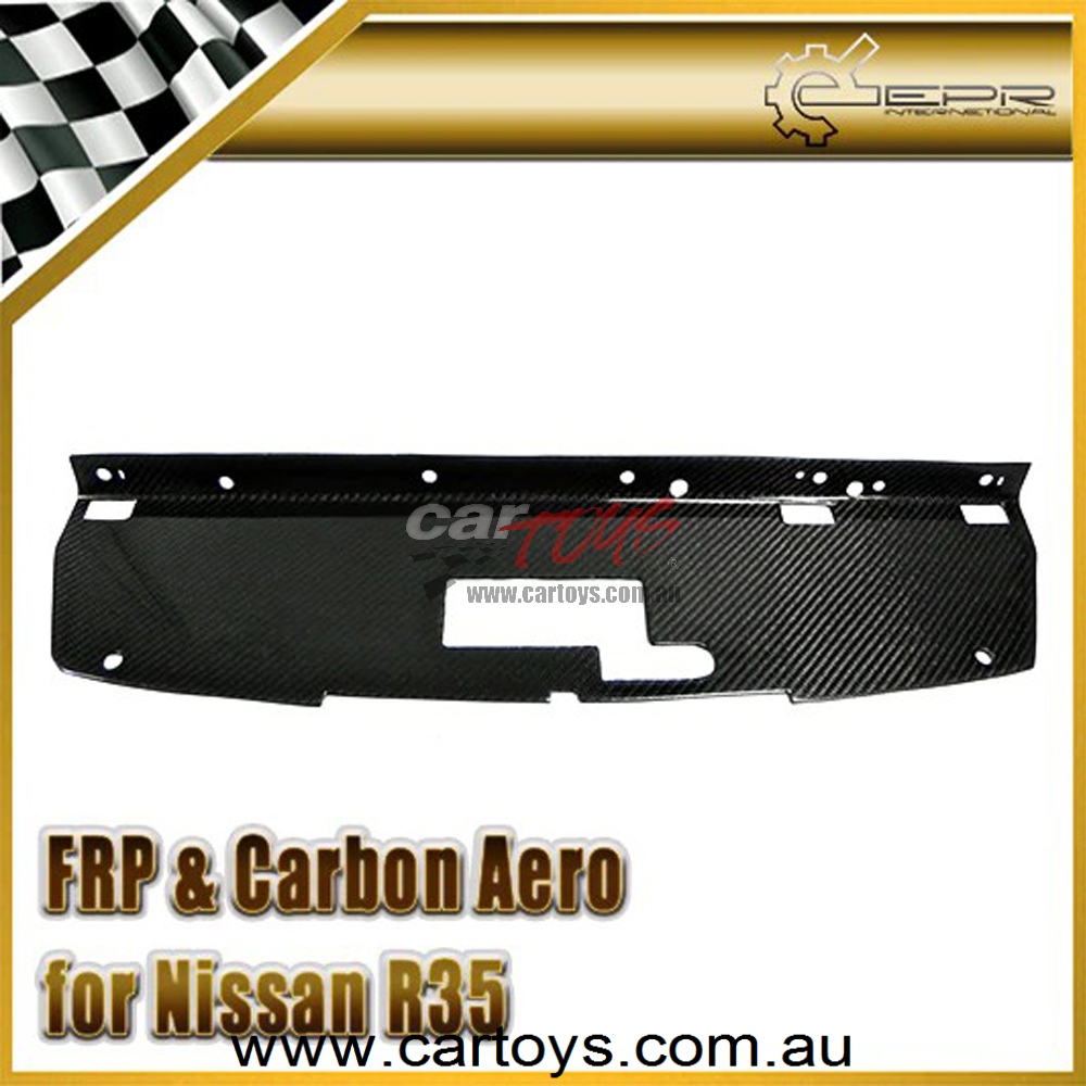 FITS Nissan Skyline R33 GTR Carbon Fiber Mines Style Cooling Panel