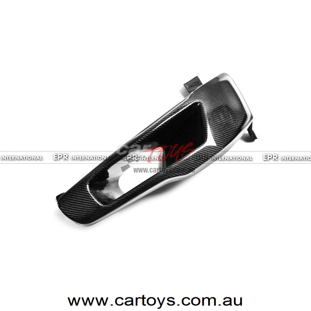 Mitsubishi Evolution EVO 10 Carbon fibre Vented Headlight Block Out Panel (LHS)