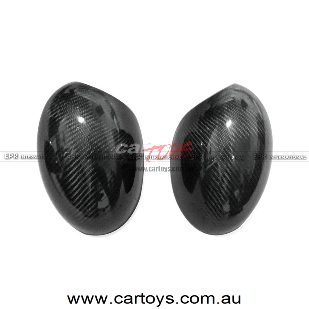 Audi TT MK1 1998-2006 (Type 8N) Carbon Fiber Mirror Cover (Stick on type) Glossy Fibre Side Accessories Racing