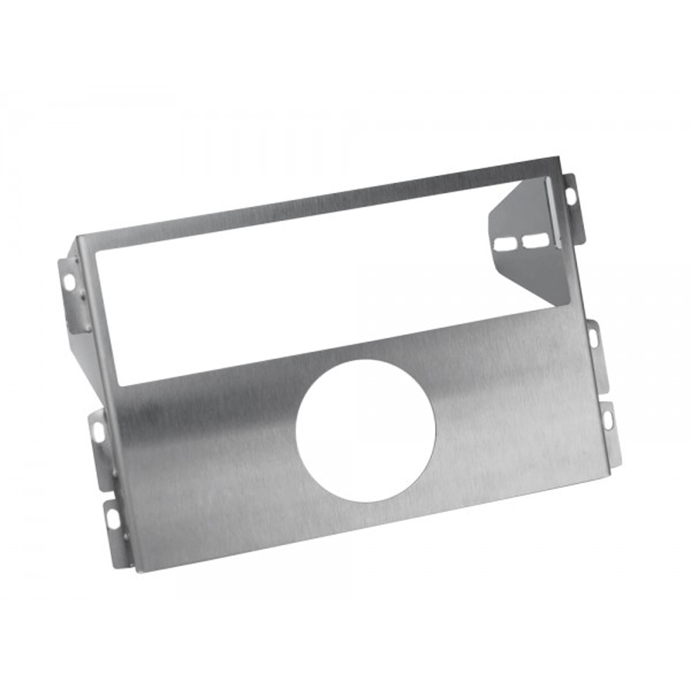 Jass Performance STAINLESS RADIO CAGE 1X GAUGE NA BRUSHED STAINLESS