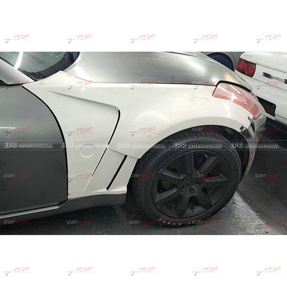 Z33 350Z EPA1 style front fender Carbon Fibre