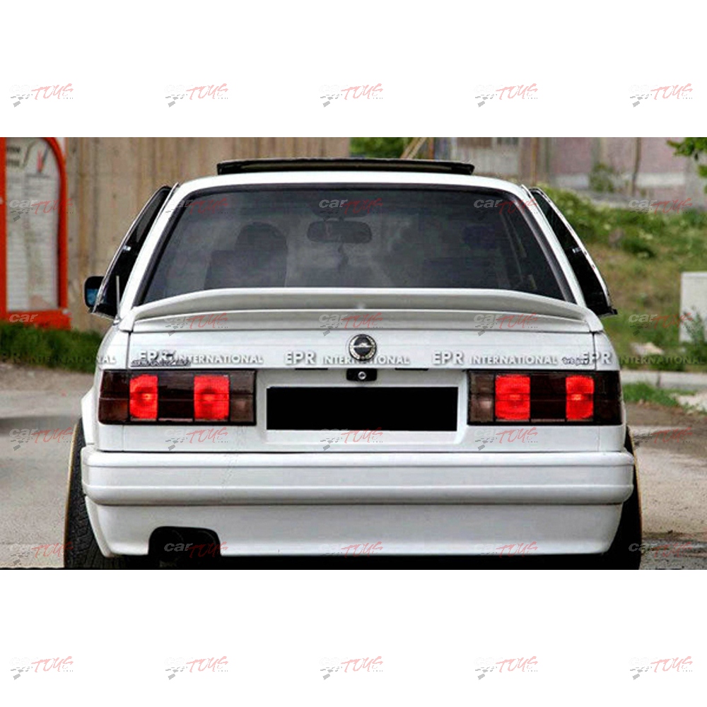 BMW 3 SERIES E30 E36 E46 E90 E91 E92 E93 F30 F31 F34 G20 E30 3 Series 82-94 4 Door Sedan M3 Style rear spoiler