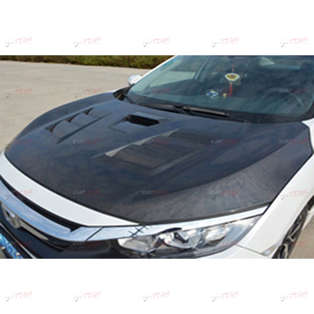Honda 16-18 10th Gen Civic FC EVO-Style Hood