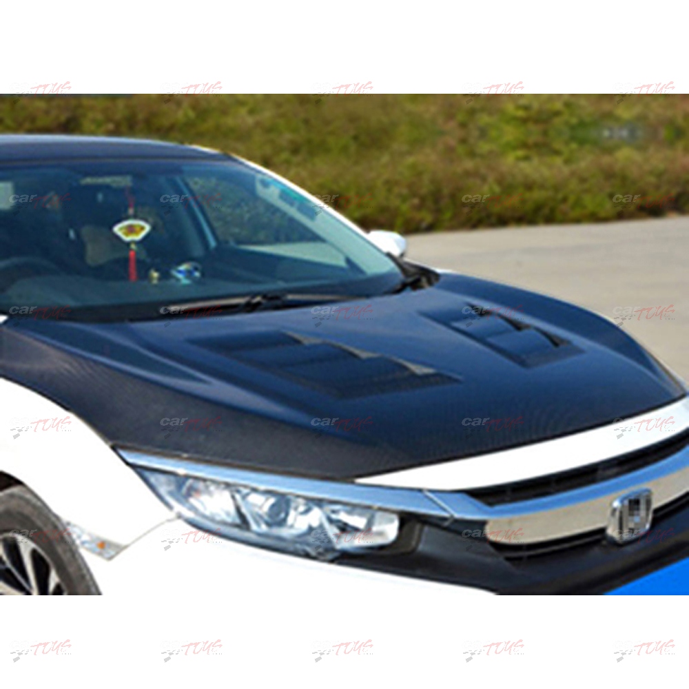 Honda 16-18 10th Gen Civic FC MU-Style Hood