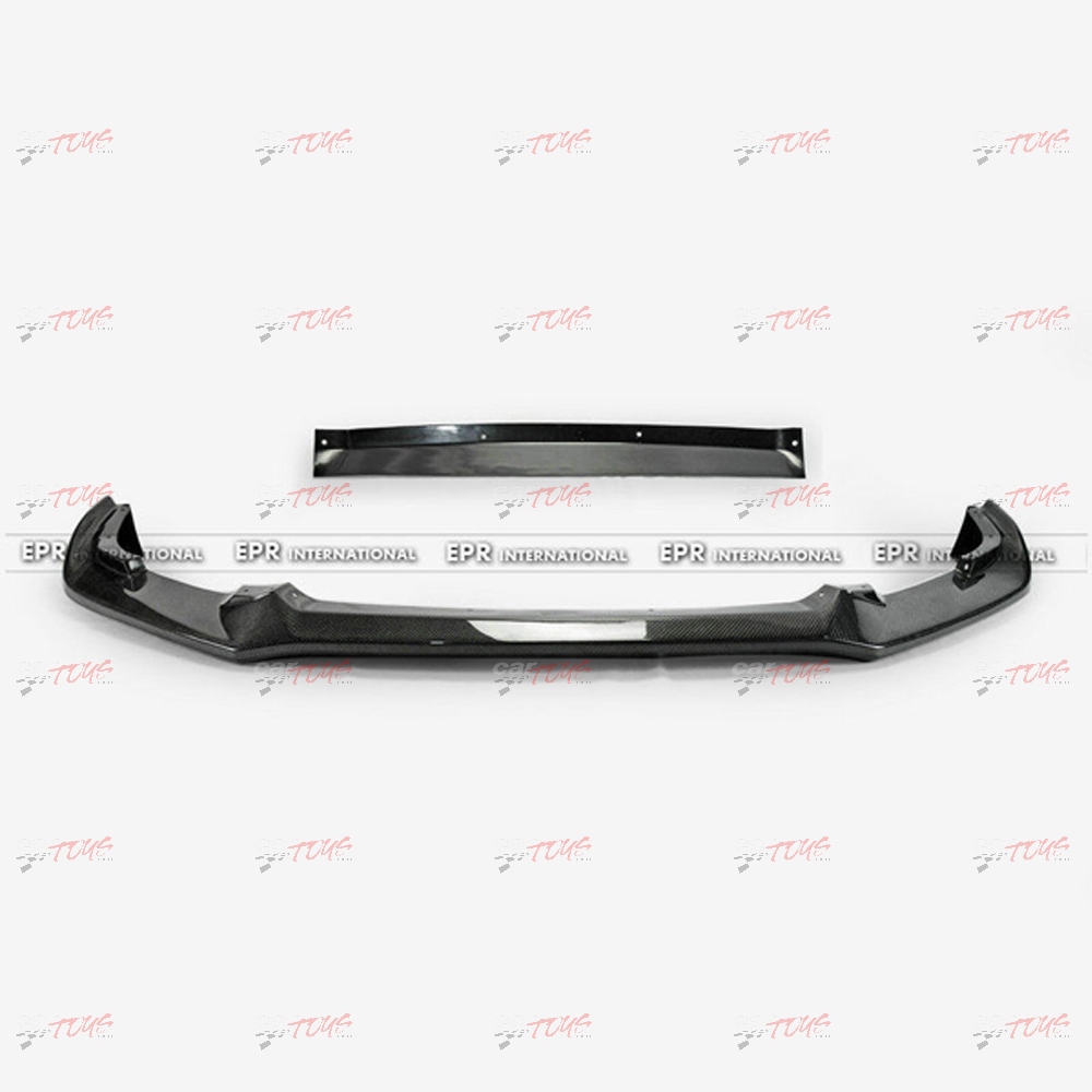 17 onwards Civic Type R FK8 VRSAR2 Style Front Lip 2Pcs (with IC shroud) Carbon Fibre