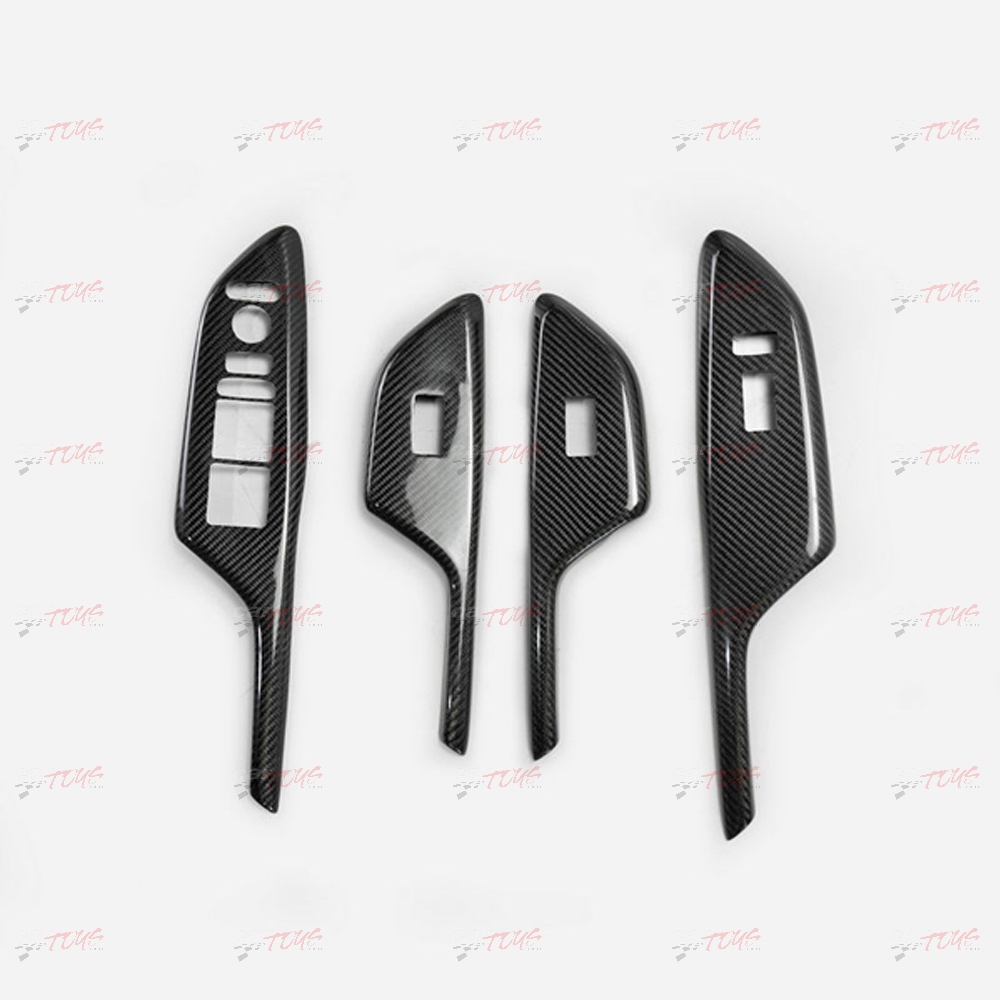 Honda 17 onwards Civic Type R FK8 Front & Rear door window switch trim (4Pcs)(RHD only)