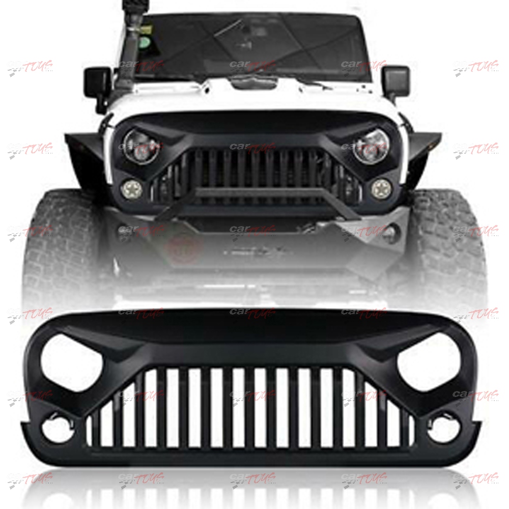 JEEP WRANGLER JK Jeep JK Wrangler Rubicon Angry Bird Style Front Grille