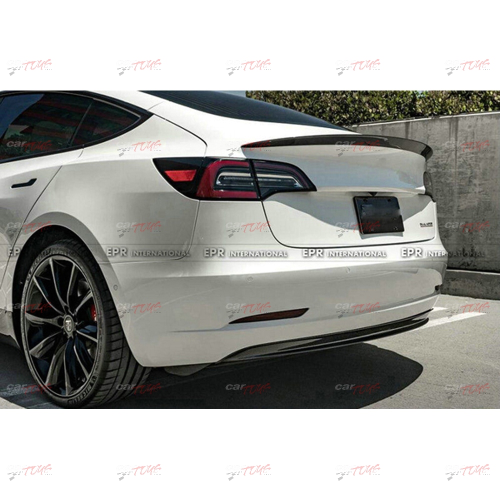 Model 3 Rear Lip TESLA MODEL 3 Model 3 EPA Type rear lip