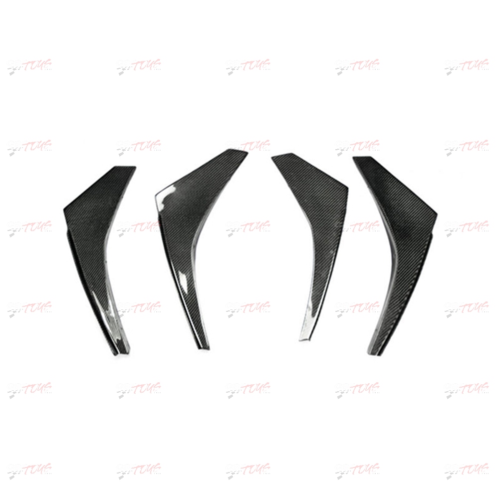 NISSAN R35 GTR Early front bumper canard (For OEM Front Bumper)