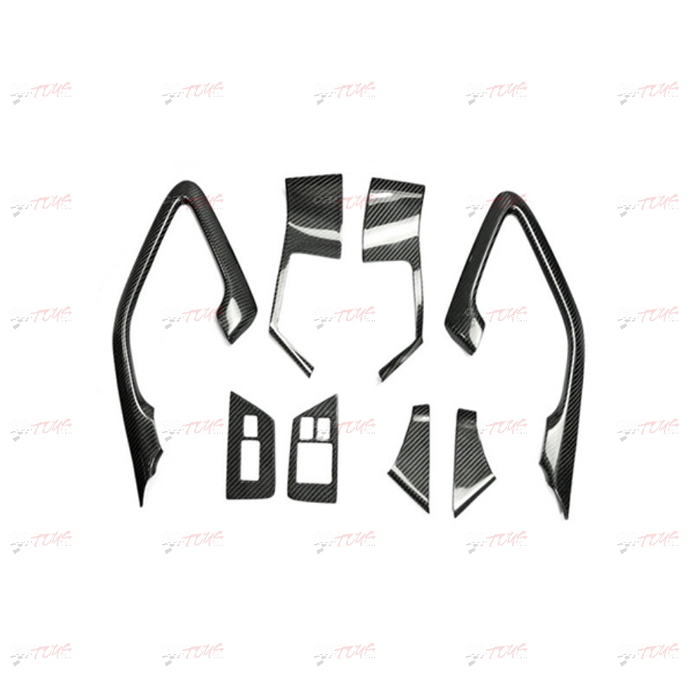 NISSAN R35 GTR Interior door trim set (10 pcs) for 2009-2014 (RHD)