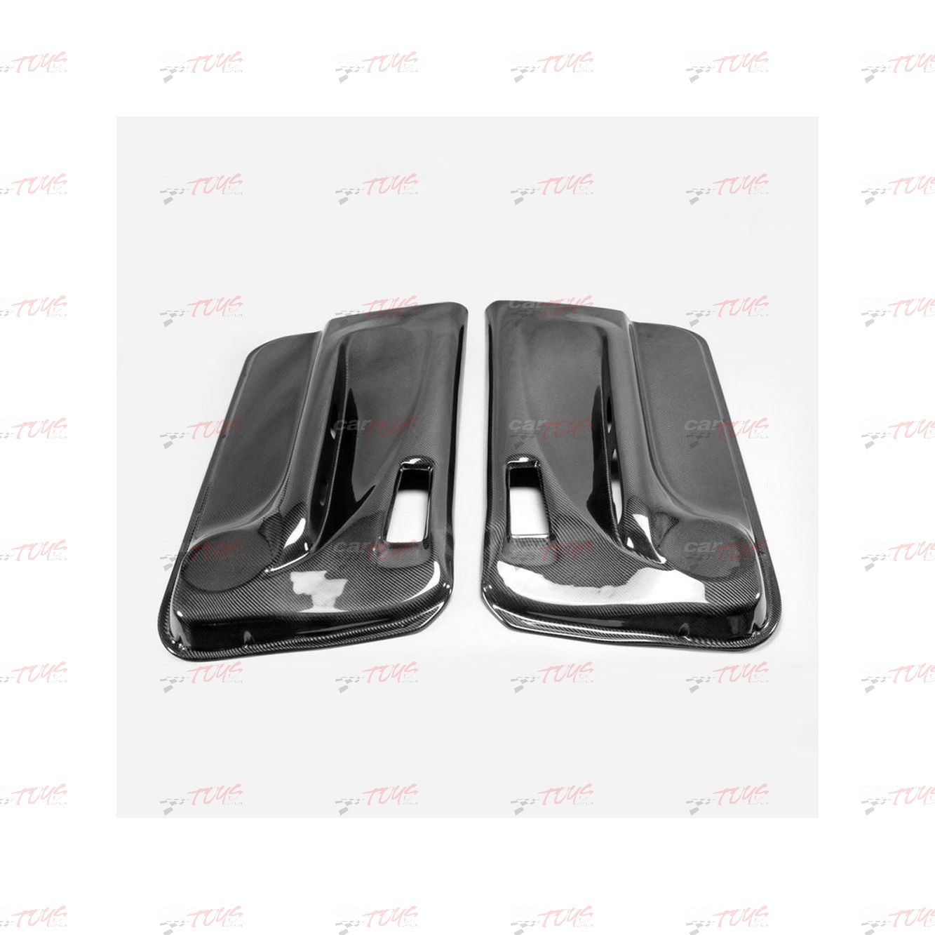 NISSAN S15 Silvia 200SX Carbon Fibre DM-Style Inner Card (Pair)