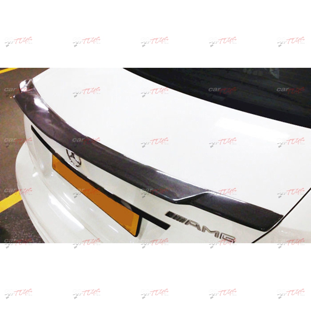Gloss Black Rear Spoiler RT Style Fit For Mercedes W204 C300 C350