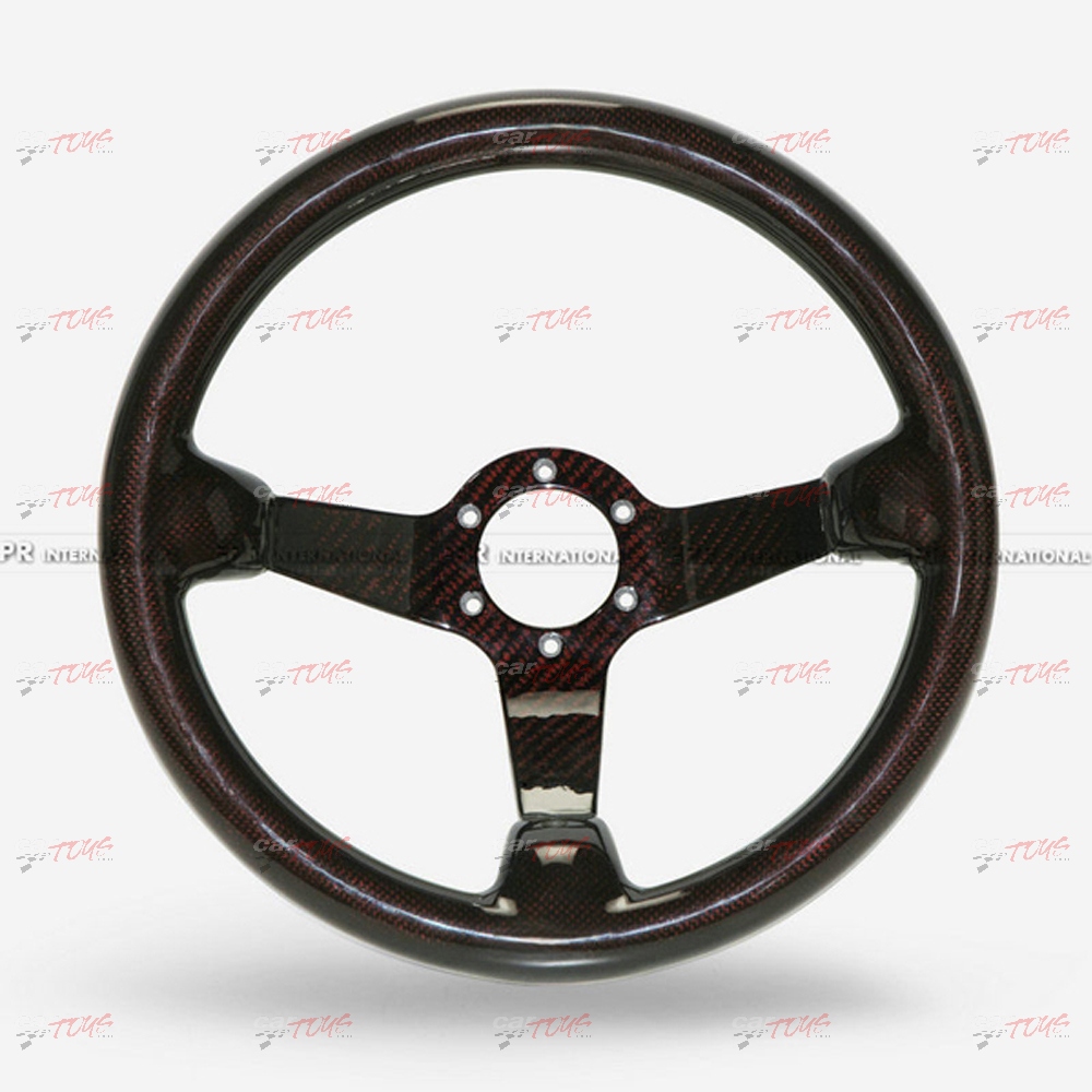 UNIVERSAL FOR MULTIPLE MODEL Deep Dish Type Steering wheel (335mm diameter, deep around 60mm, 6 bolts 70mm PCD (Same fitment with MOMO, OMP & Sparco)