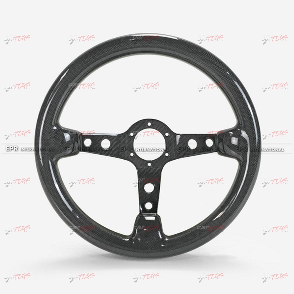 UNIVERSAL FOR MULTIPLE MODEL D Type Steering wheel (340mm diameter, deep around 60mm, 6 bolts 70mm PCD (Same fitment with MOMO, OMP & Sparco)