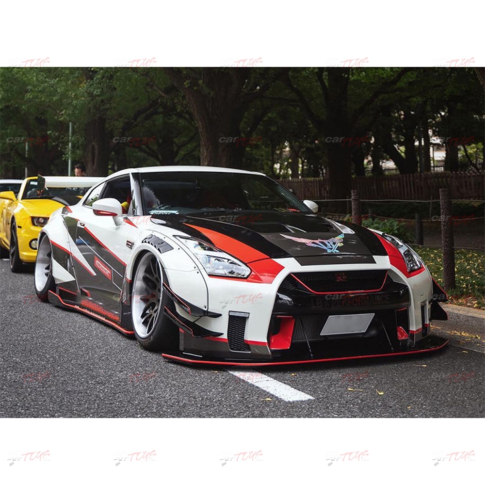 NISSAN Nissan GTR R35 CBA DBA LBV2 Style Front bumper ?Without DRL ...