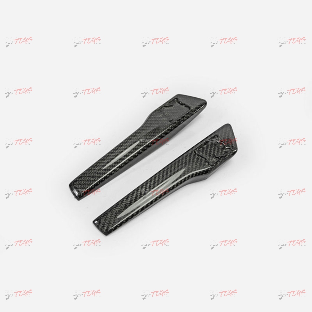 Nissan GTR R35 2017 MY17 OEM Style Front Fender Logo Emblem Replacemnet Forged Carbon Look