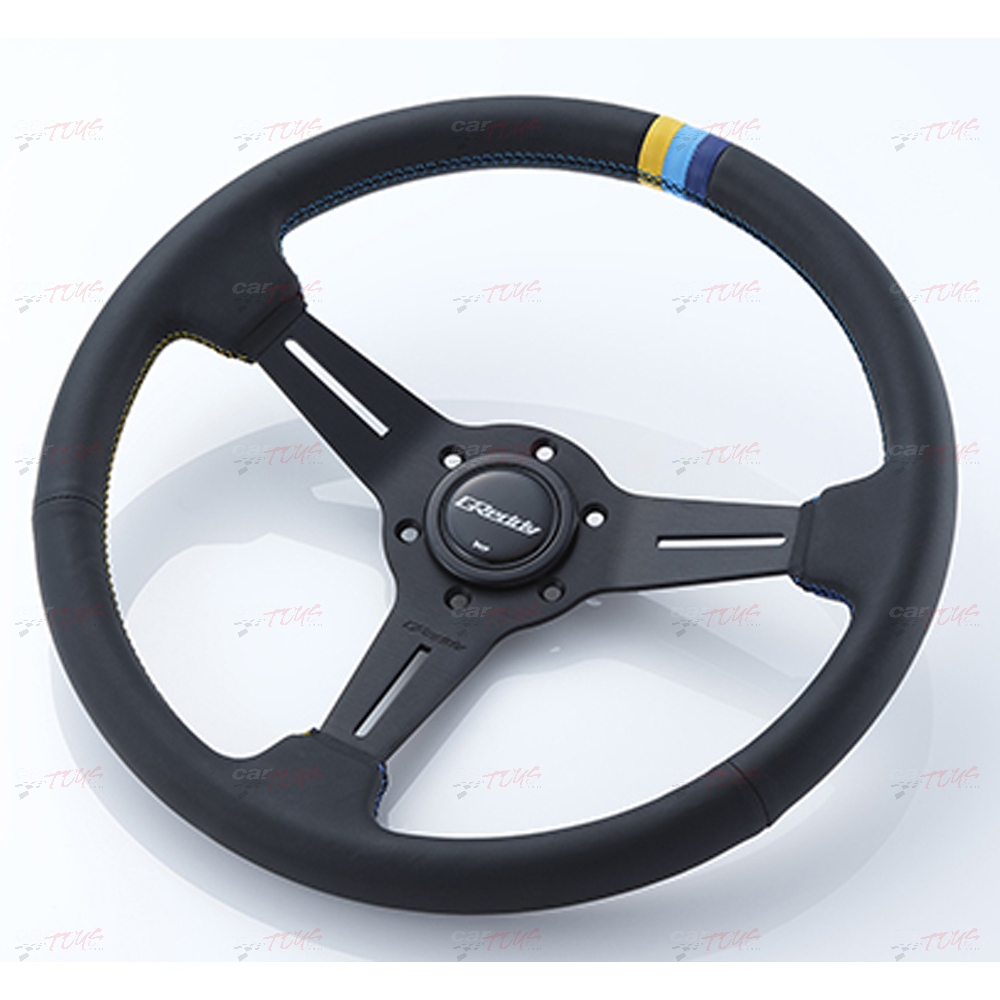 G Reddy Wheel GReddy Leather Sport Steering Wheel Performance Racing Wheel