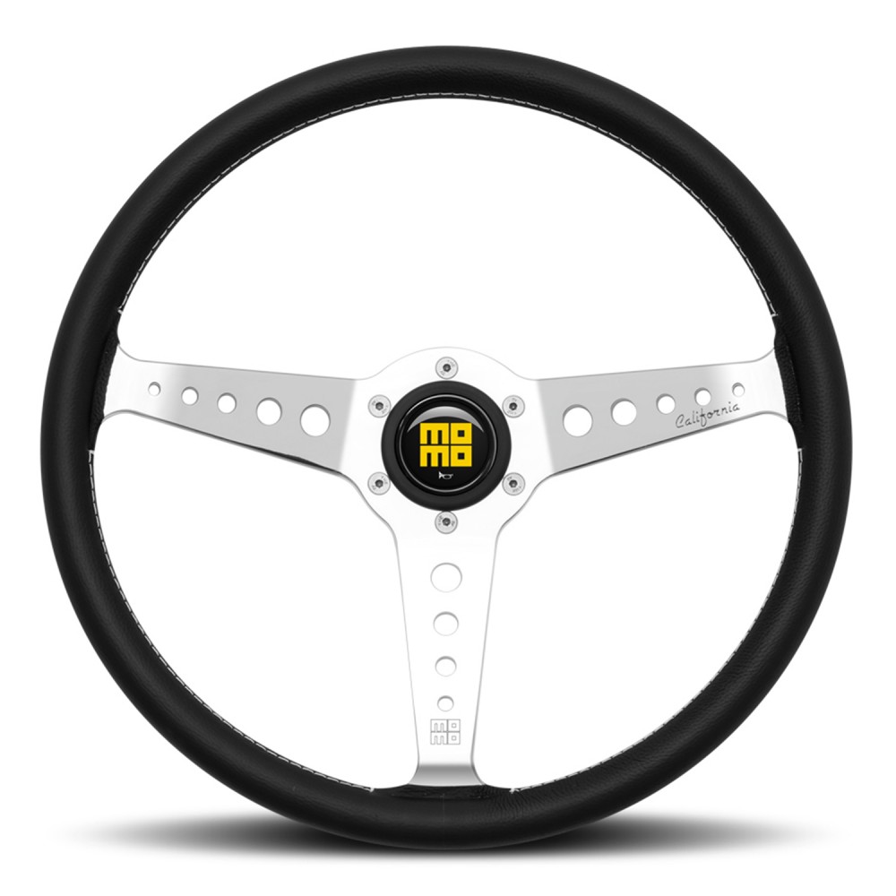 MOMO Leather Steering Wheel HERITAGE California 360mm 100% Genuine MOMO