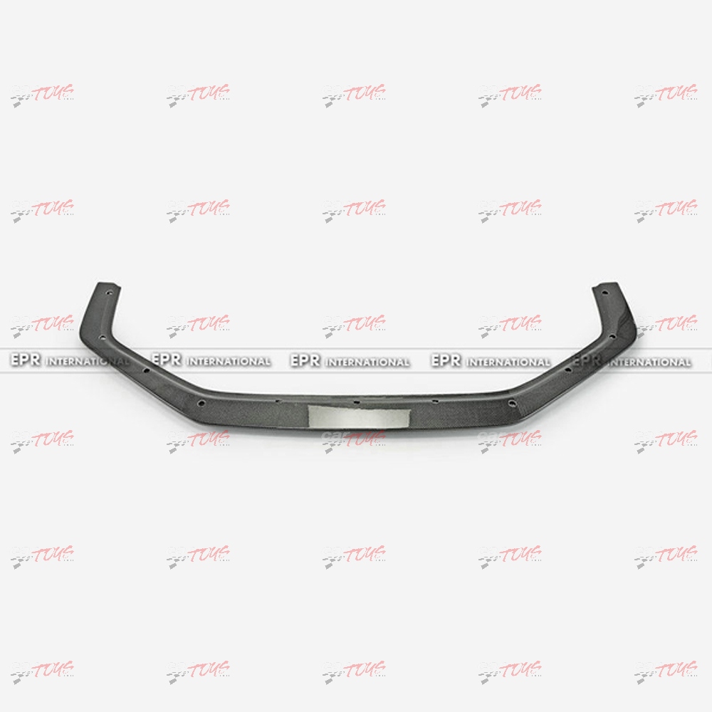 17 onwards Civic Type R FK8 VRS-W Type Extension front lip RED Carbon Fibre