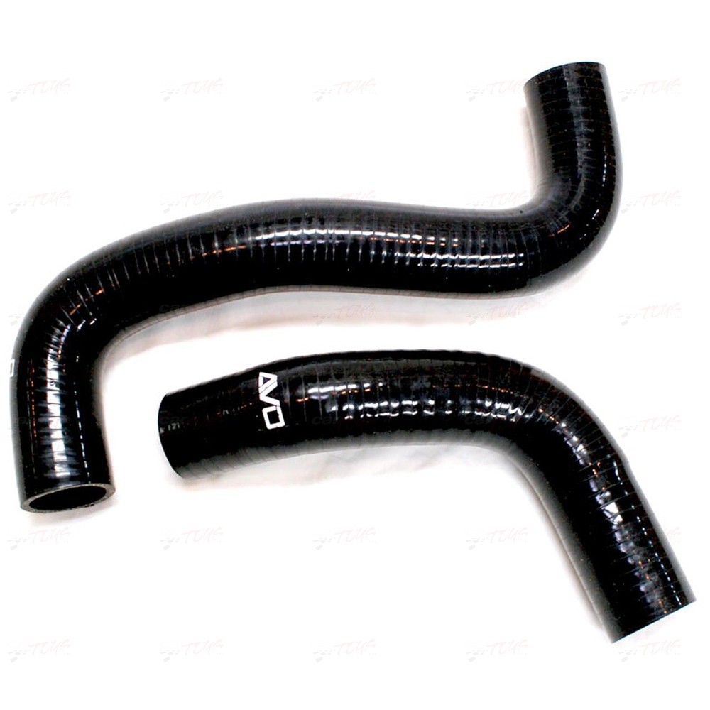 AVOTurboworld Radiator Hoses Radiator Hoses – Black 5 Ply Silicone with wire in the lower hose FITS Subaru