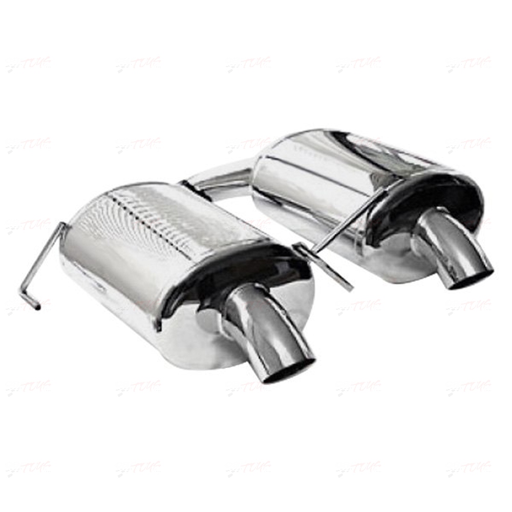AVOTurboworld Exhaust Cat Back Exhaust Wagon with Adjustable Single 3″ Rolled Exhaust Tip each side Subaru Outback XT EJ25 2.5L 2005-2009