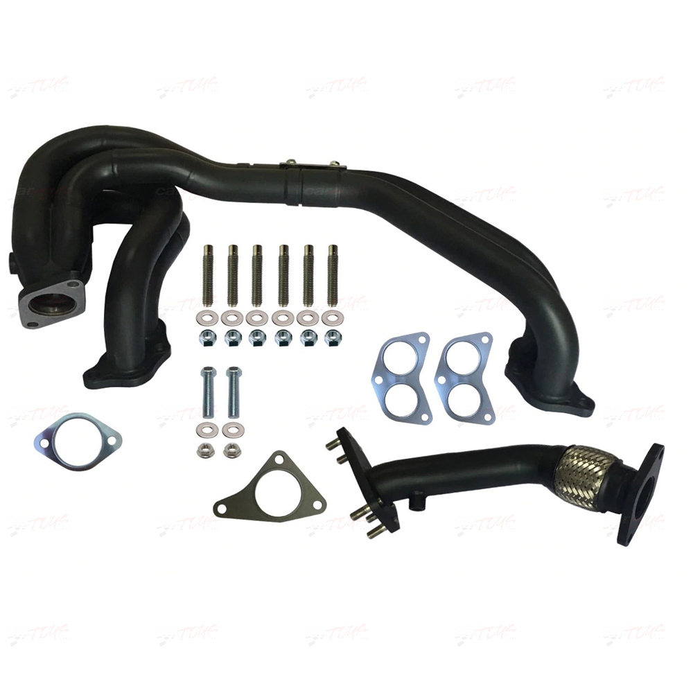 AVOTurboworld Exhaust Manifold Unequal Ceramic Coated Single Scroll – All EJ Series 2.0L & 2.5L Engines Subaru All    2002-2016