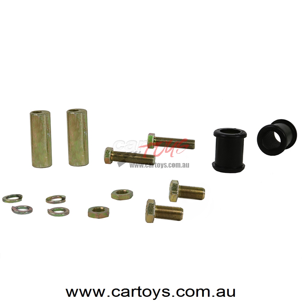 Whiteline Rear Control Arm Upper Rear – Inner Bushing Kit Double Offset to Suit Nissan 180SX, 200SX, 300ZX and Skyline
