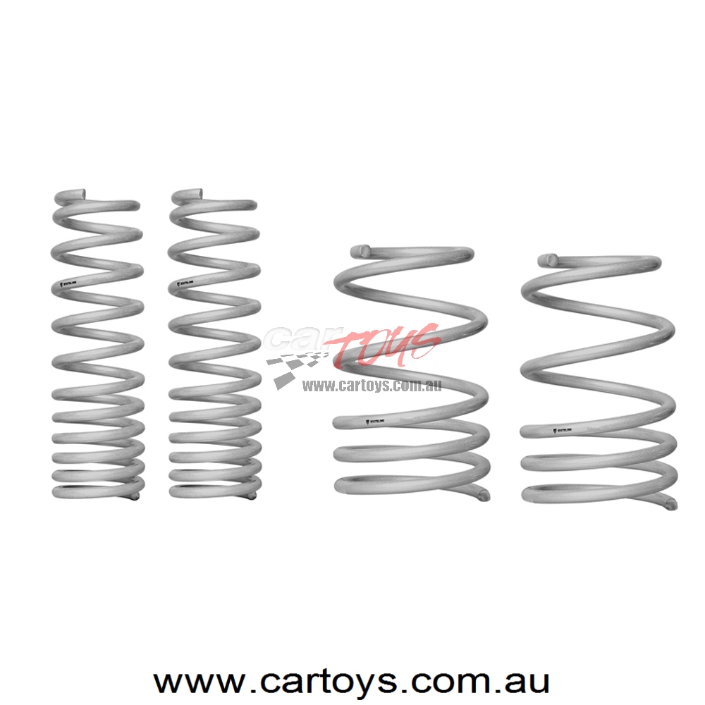 Whiteline Front and Rear Coil Springs – Lowered to Suit Mitsubishi Lancer Evolution X